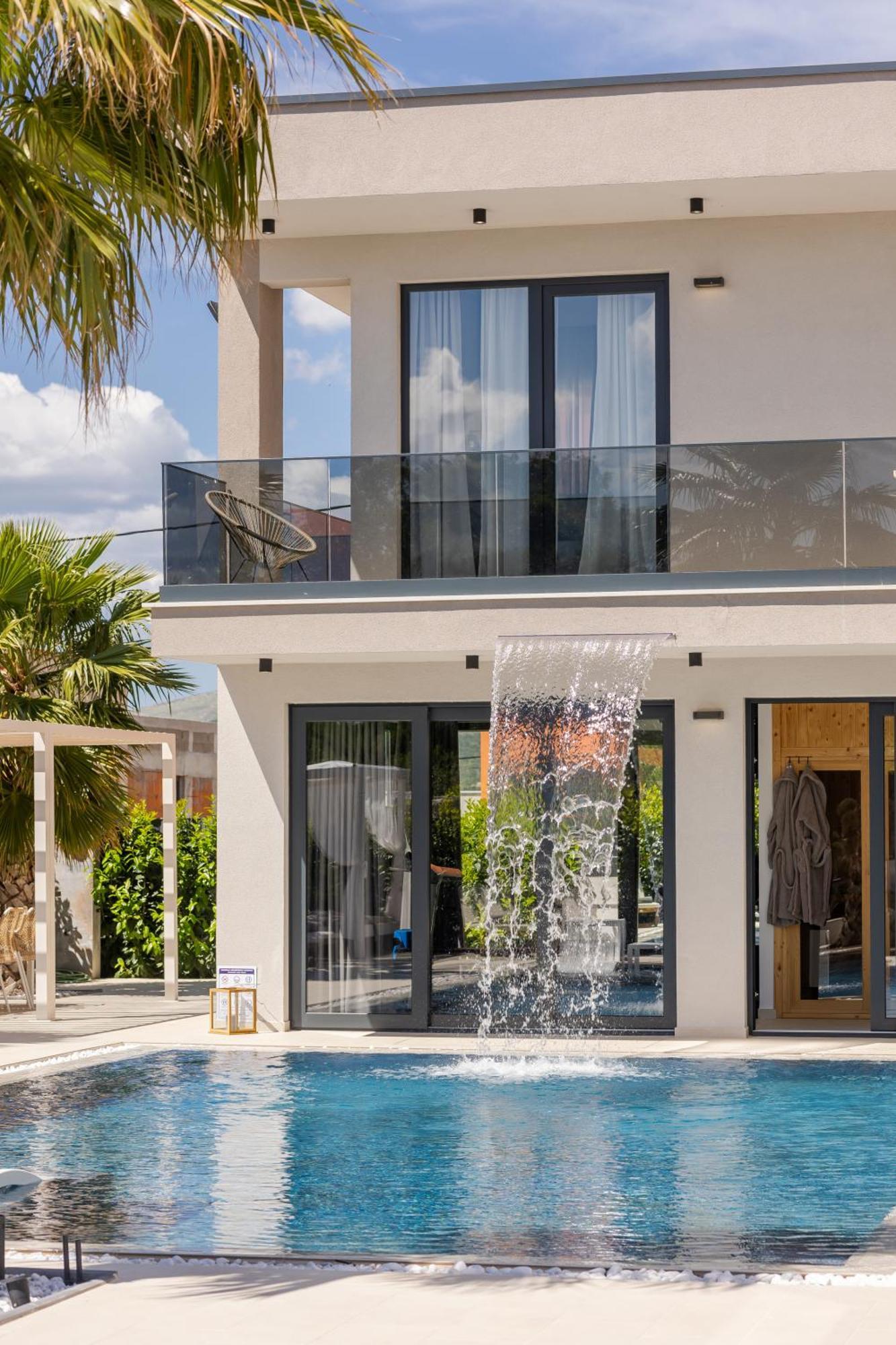 Luxury Villa My Wish With Pool Kastel Stari Exterior photo