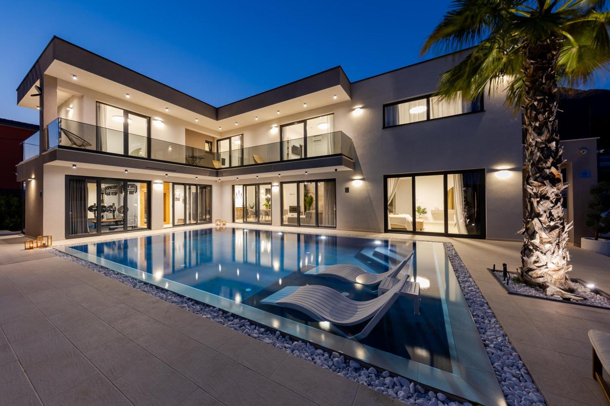 Luxury Villa My Wish With Pool Kastel Stari Exterior photo